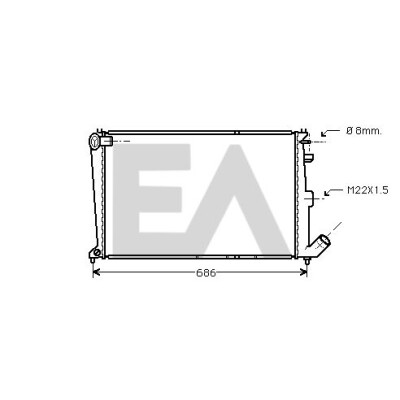 Radiateur, refroidissement du moteur