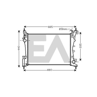 Radiateur, refroidissement du moteur
