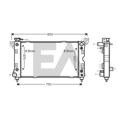 Radiateur, refroidissement du moteur