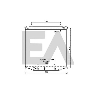 Radiateur, refroidissement du moteur