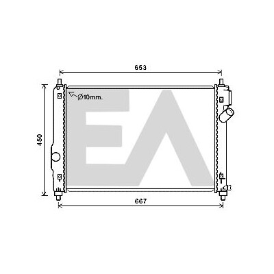 Radiateur, refroidissement du moteur
