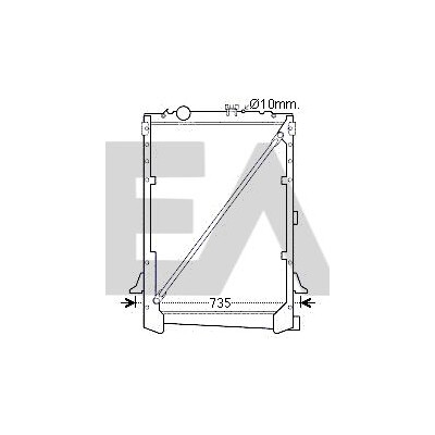 Radiateur, refroidissement du moteur