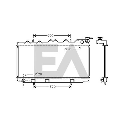 Radiateur, refroidissement du moteur