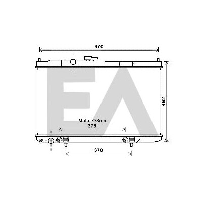 Radiateur, refroidissement du moteur