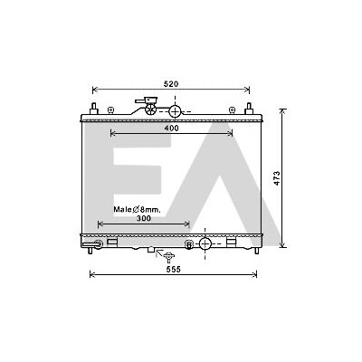 Radiateur, refroidissement du moteur