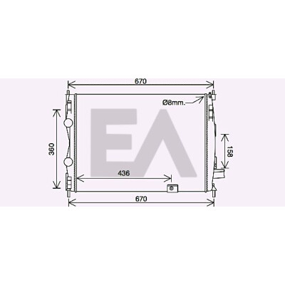 Radiateur, refroidissement du moteur