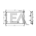 Radiateur, refroidissement du moteur