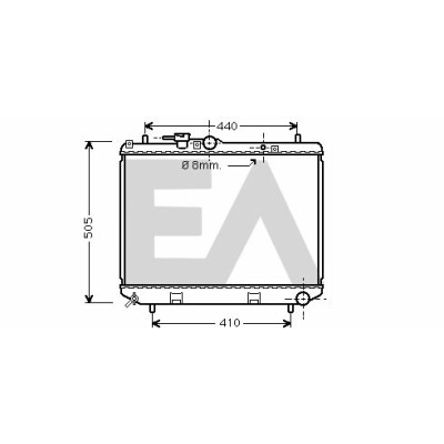 Radiateur, refroidissement du moteur