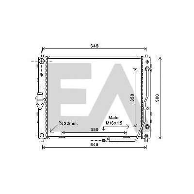 Radiateur, refroidissement du moteur