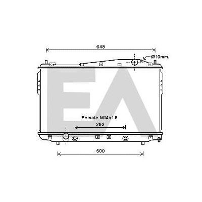 Radiateur, refroidissement du moteur
