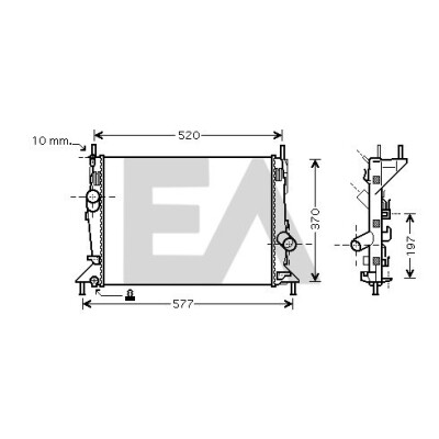 Radiateur, refroidissement du moteur