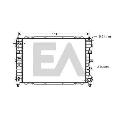Radiateur, refroidissement du moteur