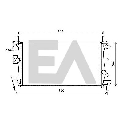 Radiateur, refroidissement du moteur