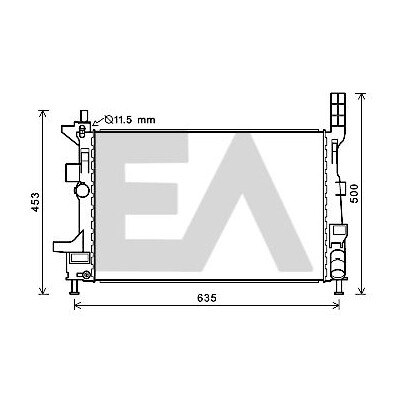 Radiateur, refroidissement du moteur