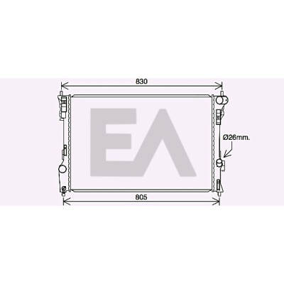 Radiateur, refroidissement du moteur
