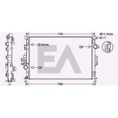 Radiateur, refroidissement du moteur