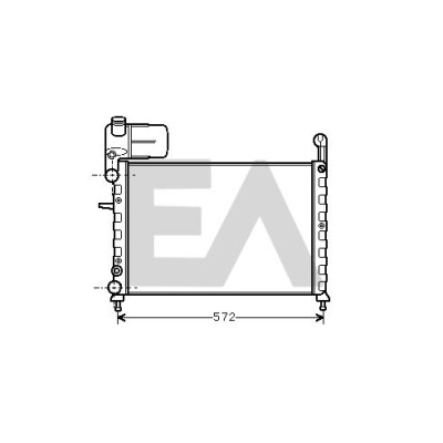Radiateur, refroidissement du moteur