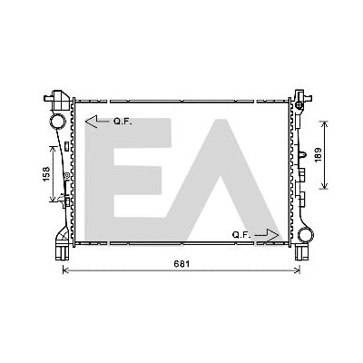 Radiateur, refroidissement du moteur