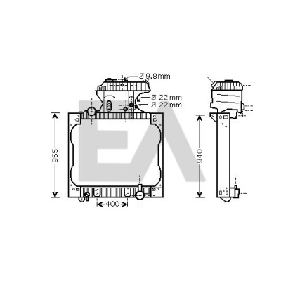 Radiateur, refroidissement du moteur