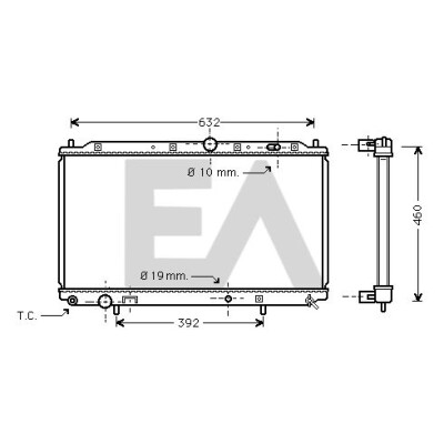 Radiateur, refroidissement du moteur