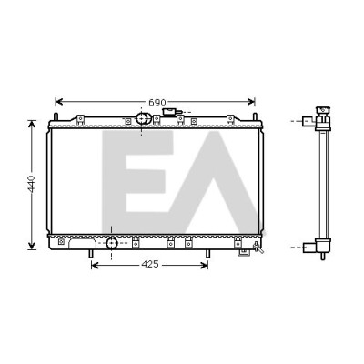 Radiateur, refroidissement du moteur