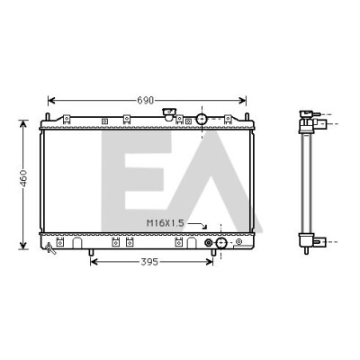 Radiateur, refroidissement du moteur