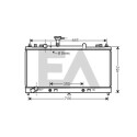 Radiateur, refroidissement du moteur