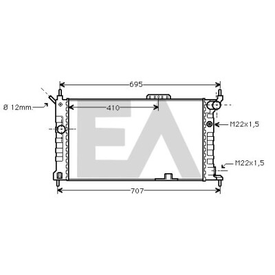 Radiateur, refroidissement du moteur