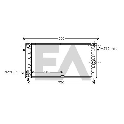 Radiateur, refroidissement du moteur