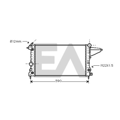 Radiateur, refroidissement du moteur