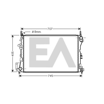 Radiateur, refroidissement du moteur