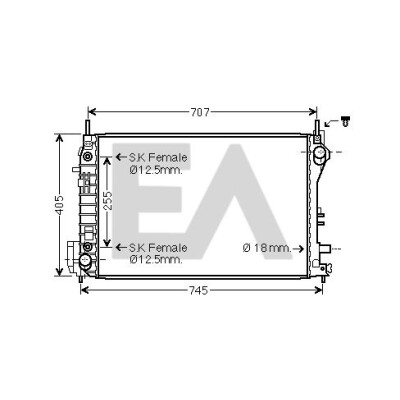 Radiateur, refroidissement du moteur