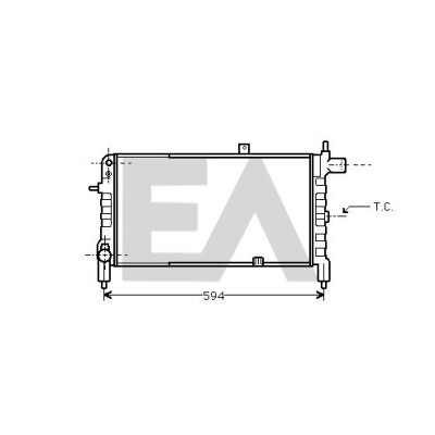 Radiateur, refroidissement du moteur