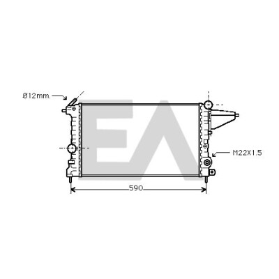 Radiateur, refroidissement du moteur