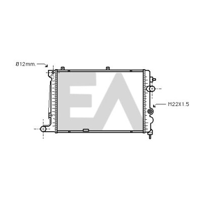 Radiateur, refroidissement du moteur