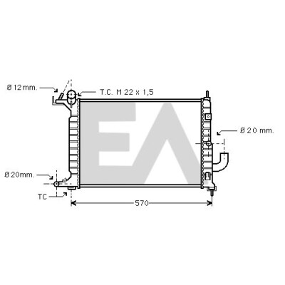 Radiateur, refroidissement du moteur