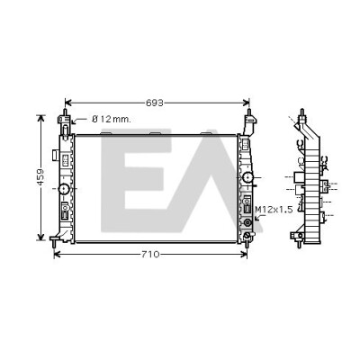 Radiateur, refroidissement du moteur
