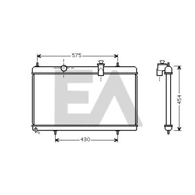 Radiateur, refroidissement du moteur