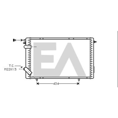 Radiateur, refroidissement du moteur
