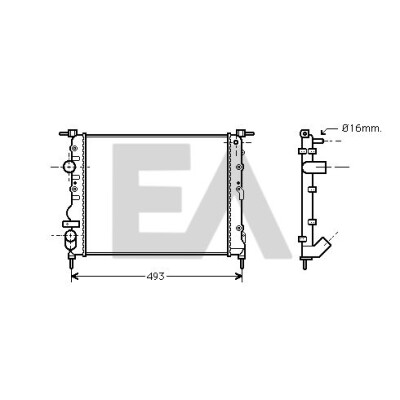 Radiateur, refroidissement du moteur