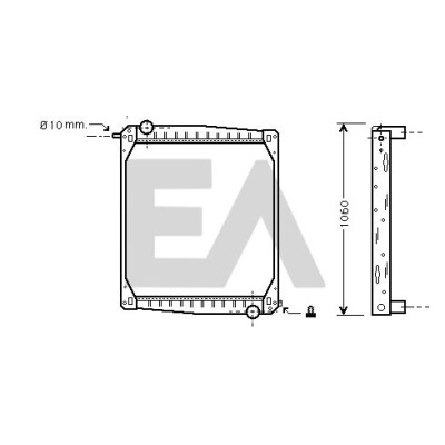 Radiateur, refroidissement du moteur