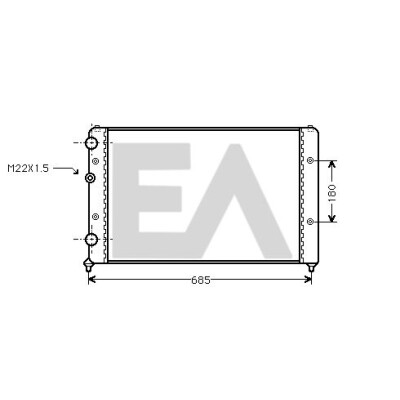 Radiateur, refroidissement du moteur
