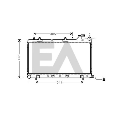 Radiateur, refroidissement du moteur
