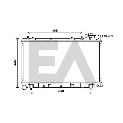 Radiateur, refroidissement du moteur