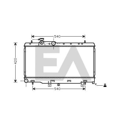 Radiateur, refroidissement du moteur