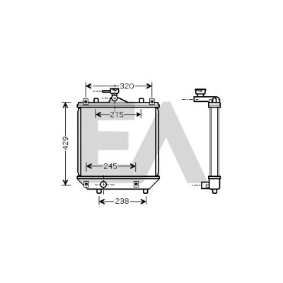 Radiateur, refroidissement du moteur