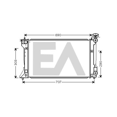 Radiateur, refroidissement du moteur