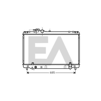 Radiateur, refroidissement du moteur