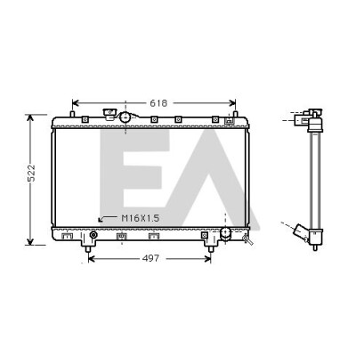 Radiateur, refroidissement du moteur