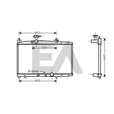 Radiateur, refroidissement du moteur